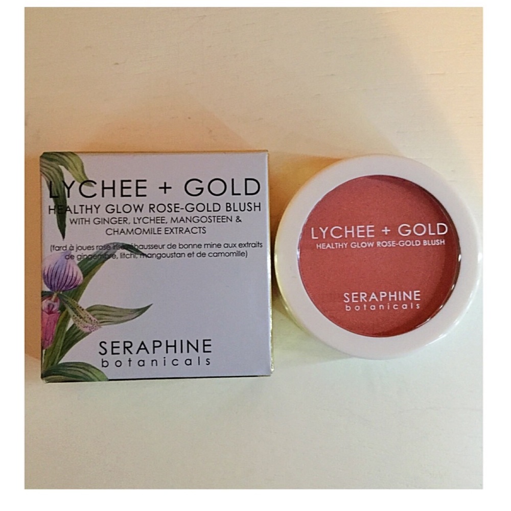 Seraphine Botanicals Healthy Glow Rose-Gold Blush